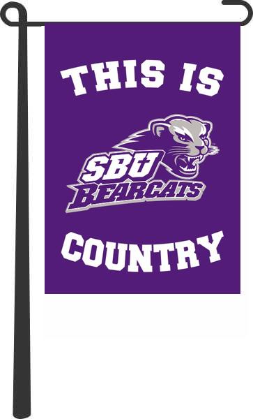 Southwest Baptist University - This Is SBU Bearcats Country Garden Flag