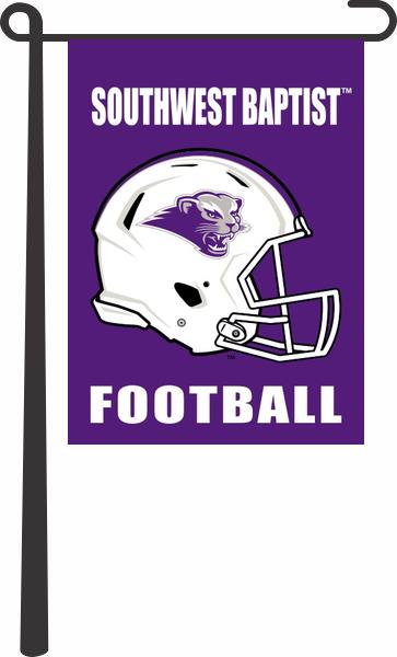 Southwest Baptist University - Football Garden Flag