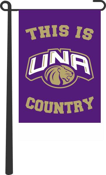 University of North Alabama - This Is UNA Lions Country Garden Flag