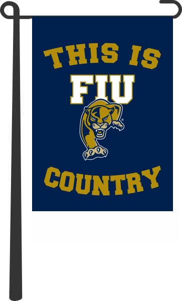 Florida International University - This Is Panthers Country Garden Flag