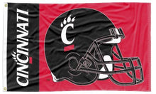 Load image into Gallery viewer, University of Cincinnati - Bearcats Football 3x5 Flag
