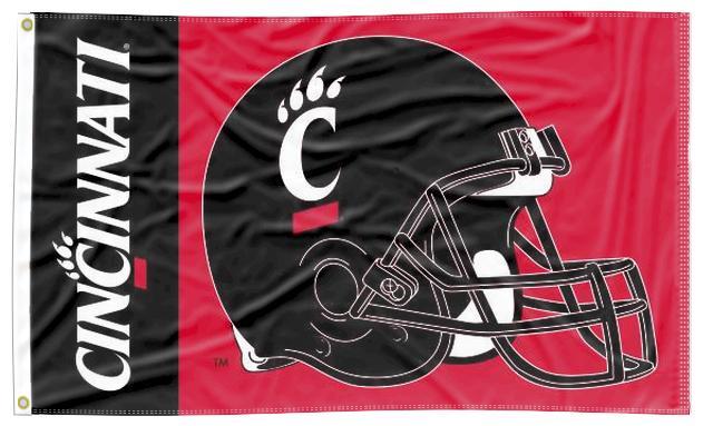 University of Cincinnati - Bearcats Football 3x5 Flag