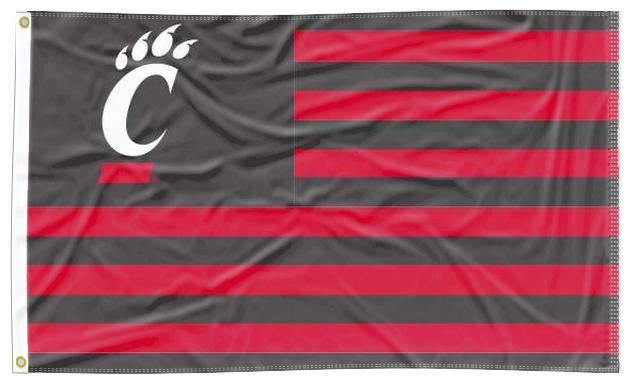 University of Cincinnati - Bearcats National 3x5 Flag