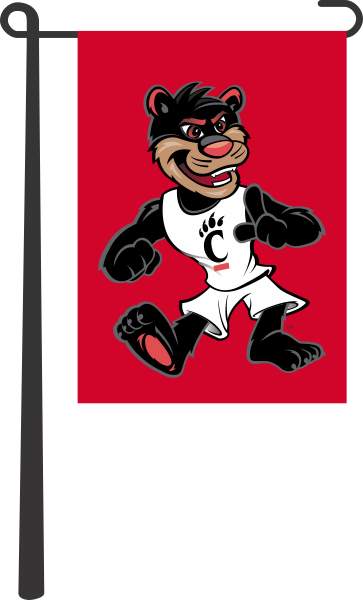 University of Cincinnati - The Bearcat Garden Flag