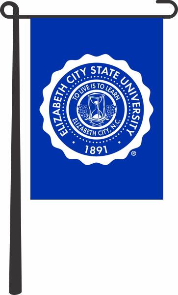 Elizabeth City State University - Seal Garden Flag