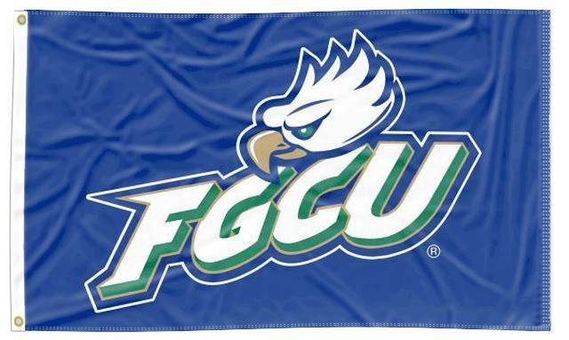 Florida Gulf Coast - Eagles Blue 3x5 Flag