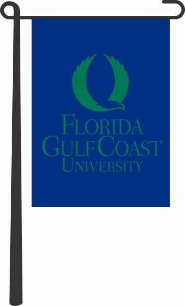 Florida Gulf Coast University - Garden Flag