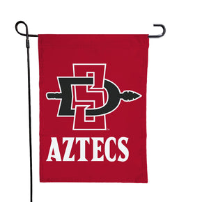 San Diego State - Aztecs Red Garden Flag