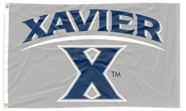 Xavier University - Musketeers Gray 3x5 Flag