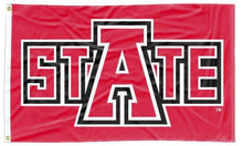 Load image into Gallery viewer, Arkansas State University - Red Wolves State 3x5 Flag
