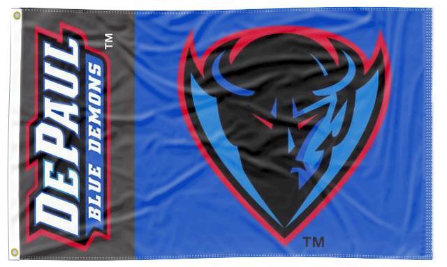 DePaul University - Blue Demons 3x5 Flag