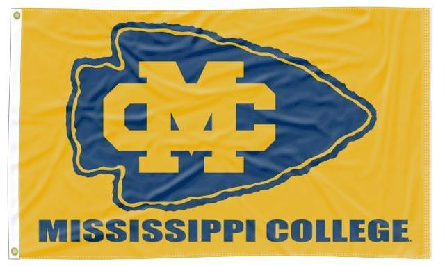 Mississippi College - Choctaws Gold 3x5 Flag