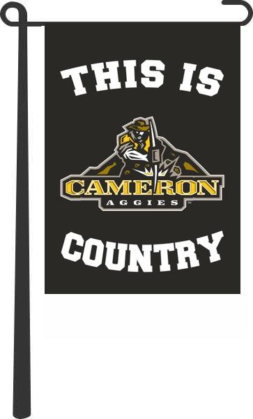 Cameron University - This Is Cameron University Aggies Country Garden Flag