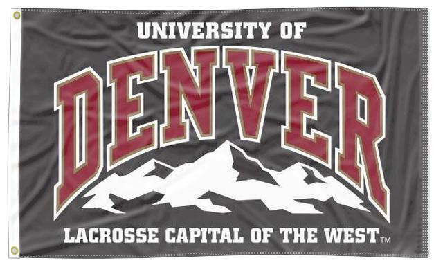 University of Denver - Lacrosse Capital Of The West 3x5 Flag