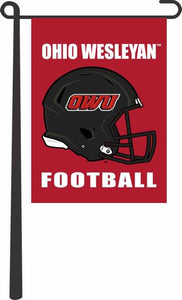 Ohio Wesleyan - Football Garden Flag