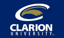 Load image into Gallery viewer, Pennsylvania Western University Clarion - Golden Eagle Blue 3x5 Flag
