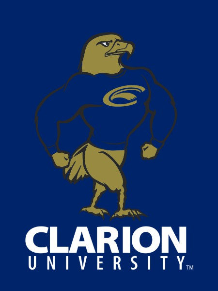 Pennsylvania Western University Clarion - Ernie the Eagle House Flag