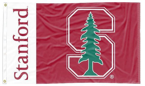 Stanford University Logo 3x5 Flag with Two Metal Grommets
