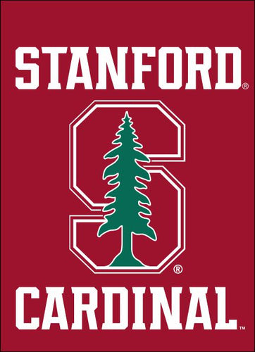 Cardinal Red Stanford Cardinal House Flag