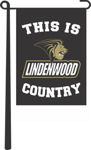 Lindenwood - This Is Lindenwood Country Garden Flag