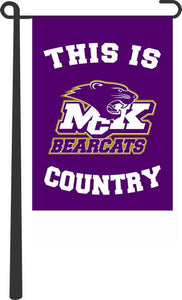 McKendree University - This Is McKendree Bearcats Country Garden Flag