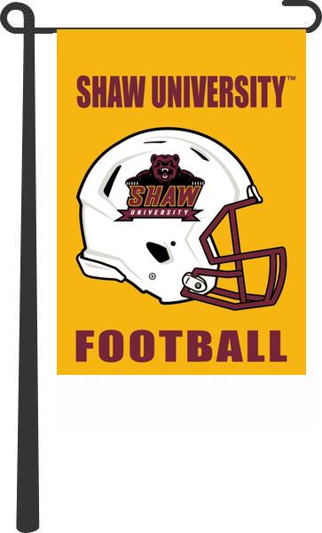 Shaw University - Football Garden Flag