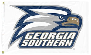 Georgia Southern University - Eagles White 3x5 Flag