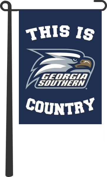 Georgia Southern University - This Is Georgia Southern University Eagles Country Garden Flag