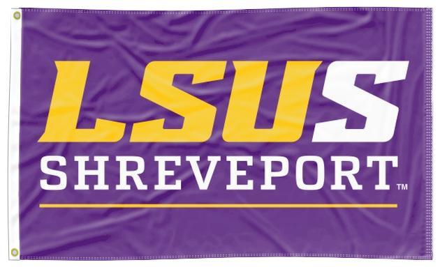 LSUS Shreveport - Pilot Purple 3x5 Flag