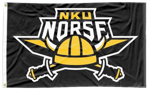 Northern Kentucky University - Norses Black 3x5 Flag