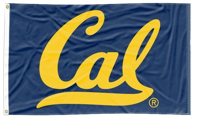 University of California Berkeley - Golden Bear Blue 3x5 Flag