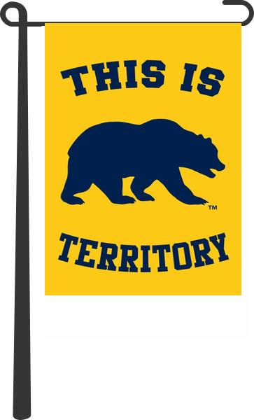 University of California Berkeley - This Is California Golden Bears Country Garden Flag