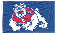 Load image into Gallery viewer, Fresno State University - Bulldogs Blue 3x5 Flag

