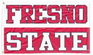 Fresno State University - University 2 Panel 3x5 Flag