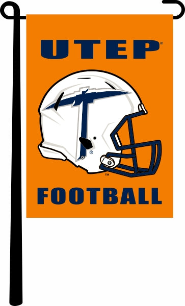 UT El Paso (UTEP) - Football Garden Flag