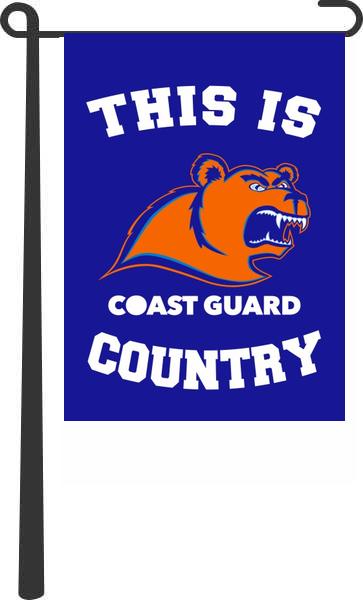 U.S. Coast Guard Academy - This Is U.S. Coast Guard Academy Bears Country Garden Flag