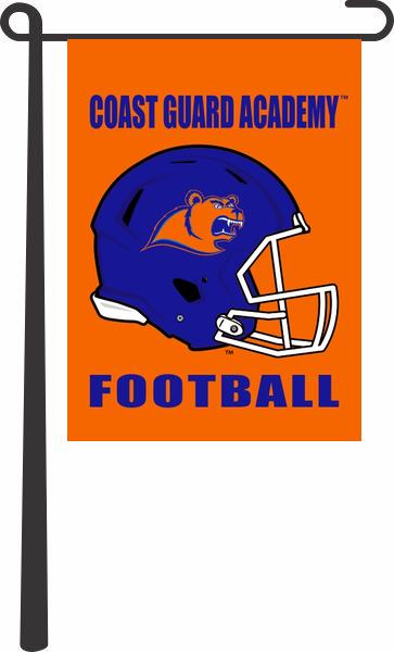 U.S. Coast Guard Academy - Football Garden Flag