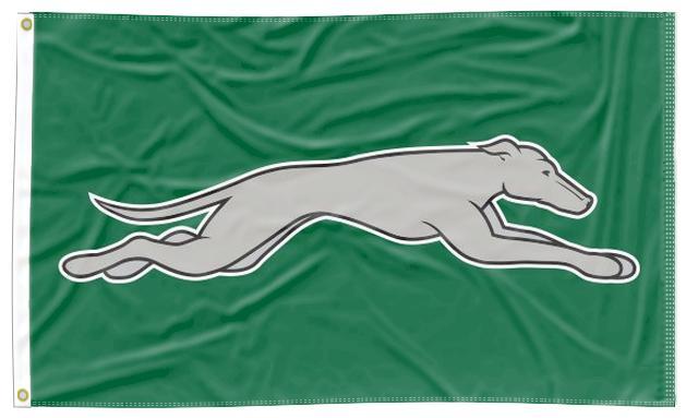 Eastern New Mexico University - Greyhounds Green 3x5 Flag