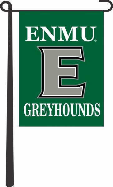 Eastern New Mexico University - Greyhounds Garden Flag