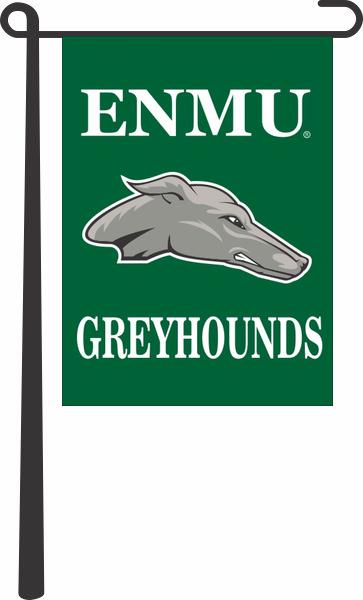 Eastern New Mexico University - Greyhound Garden Flag