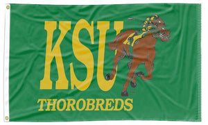 Kentucky State - Thorobreds Green 3x5 Flag