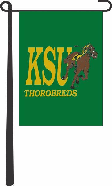 Kentucky State - Thorobreds Garden Flag