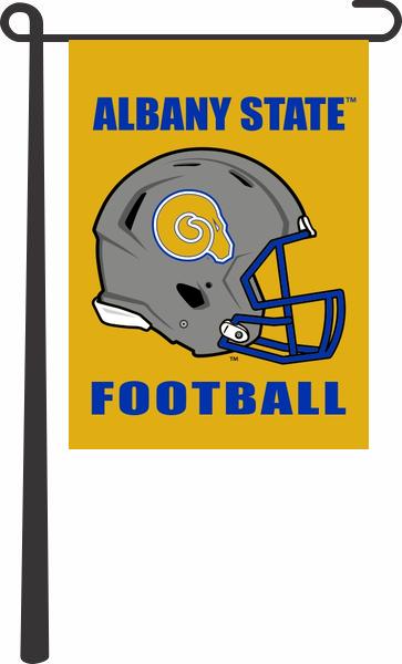 Gold Albany State Football 13x18 Garden Flag