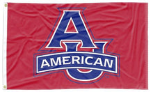 Load image into Gallery viewer, Red 3x5 American University Flag with Two Metal Grommets
