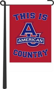 American University - This Is AU American Country Garden Flag
