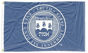 Brandeis University - Judges Seal Blue 3x5 Flag