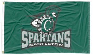 Castleton College - Spartans Green 3x5 Flag