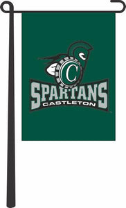Castleton College - Spartans Green Garden Flag