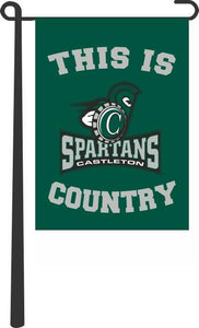 Castleton College - This Is Spartans Country Garden Flag