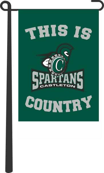 Castleton College - This Is Spartans Country Garden Flag
